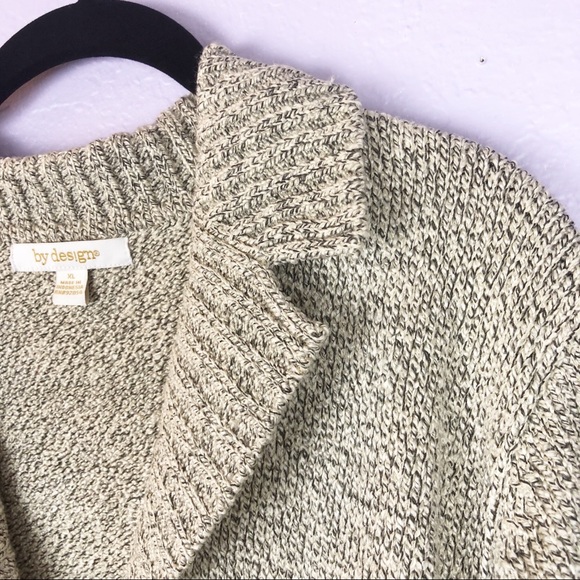 NWT By Design Cardigan with Belt XL - Picture 4 of 5